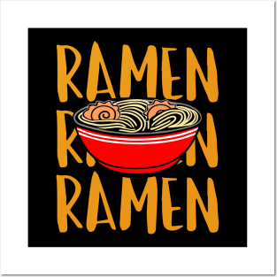 RAMEN Life Ramen Noodle Bowl Posters and Art